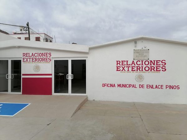 Abren oficina de enlace de la SRE en Pinos