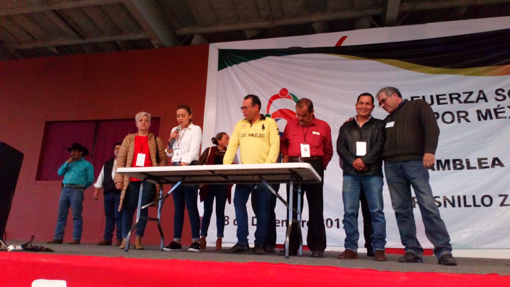 Crean partido «Fuerza Social por México» en Zacatecas
