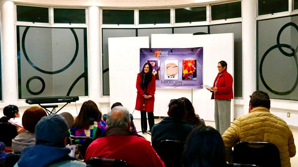 Inicia exposición de Taller Abierto 2023 del Issstezac