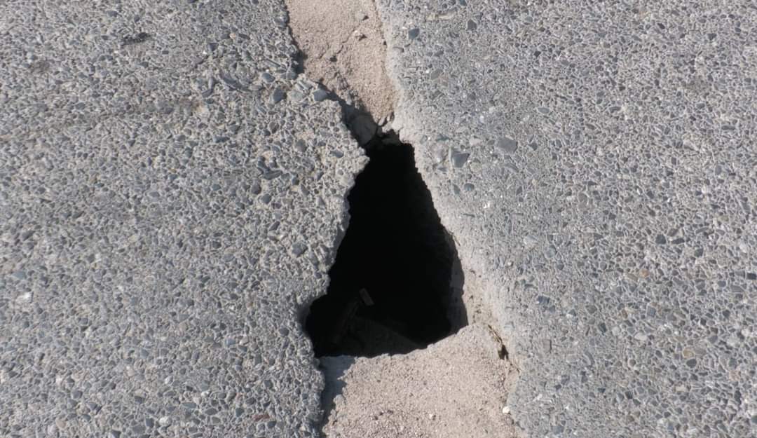 Denuncian el pésimo estado de carretera