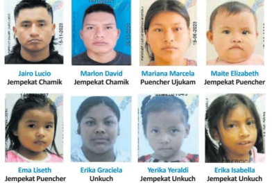 Desaparecen ocho ecuatorianos; cuatro son menores