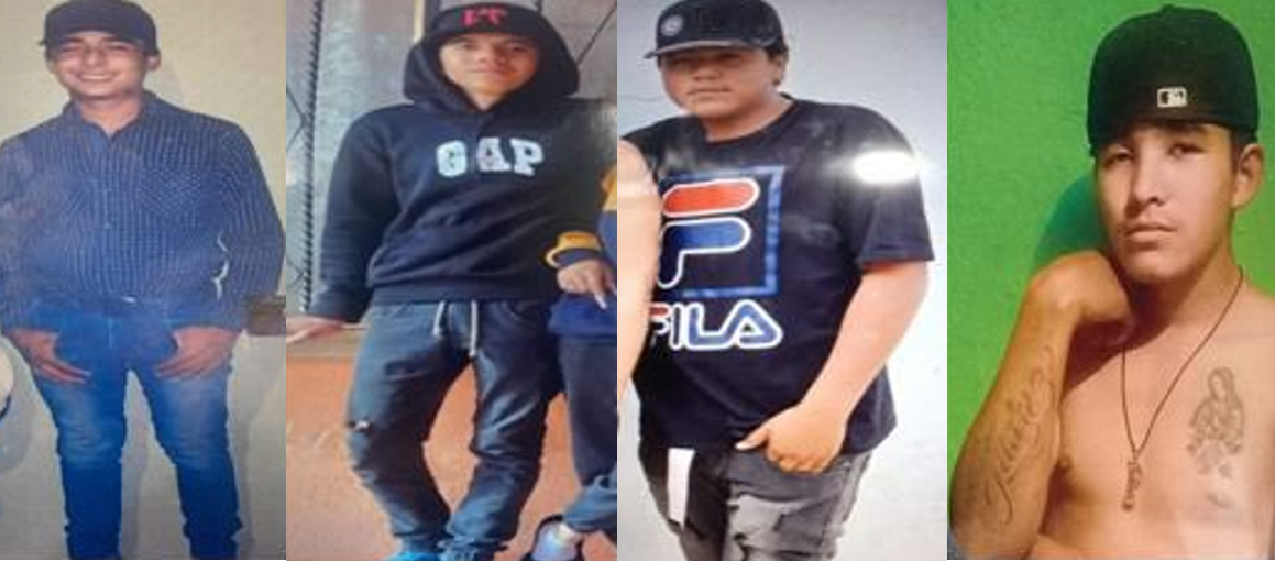 Desaparecen cuatro jóvenes en Calera