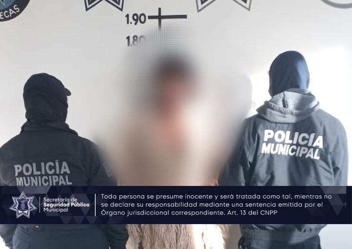 Detienen a uno por robo a comercio en centro histórico