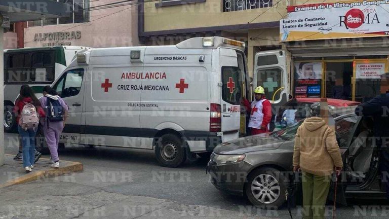 Atropellan a mujer de 70 años en calle Aldama