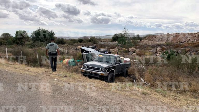 Continúan los accidentes; se registaron dos en Fresnillo