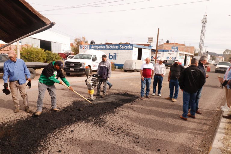 Arranca campaña de bacheo en Jerez