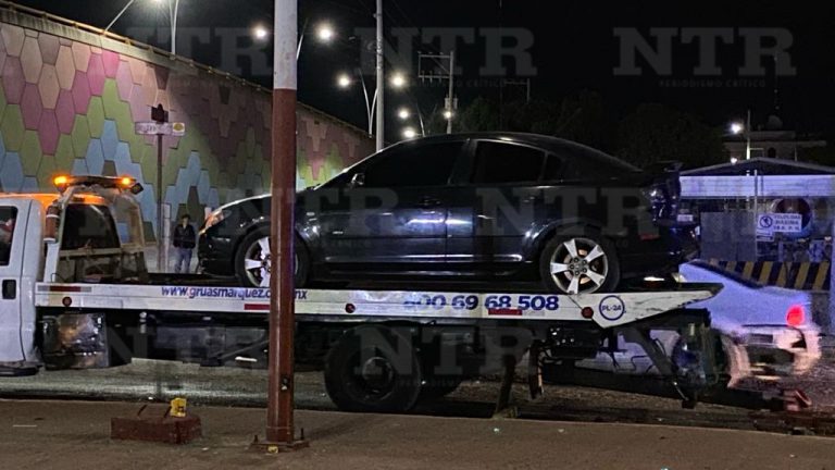 Se accidentan cuatro jóvenes que viajaban en moto