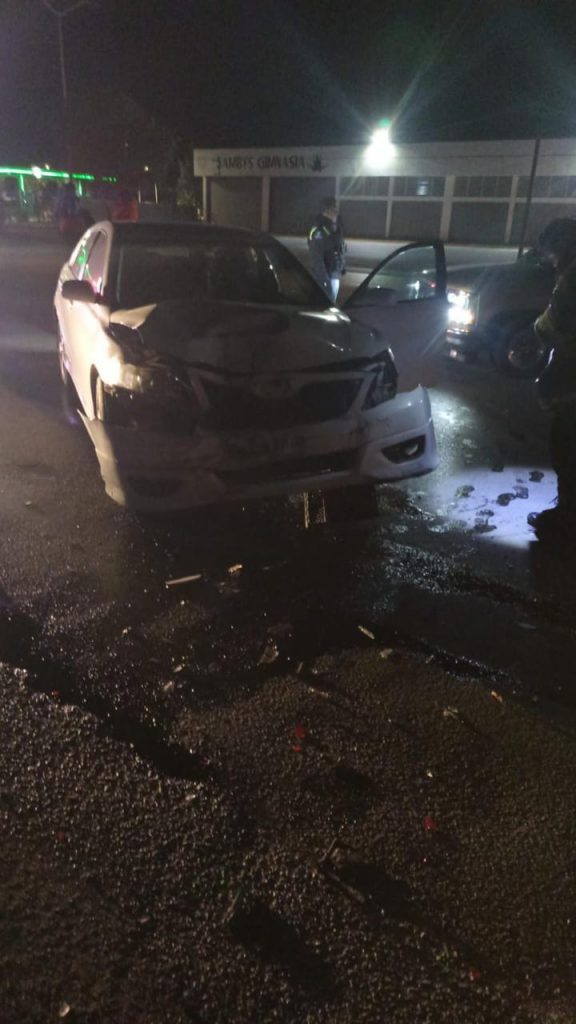 Choque frontal deja dos lesionados en Guadalupe