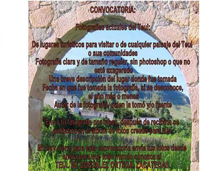 Convocan a rescatar fotografías del Teúl