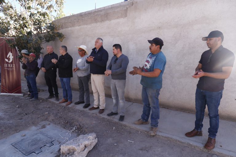 Entregan obra de drenaje en colonia Justo Sierra