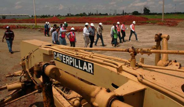 Tiene 40 por ciento de avance urbanización de parque industrial aeropuerto