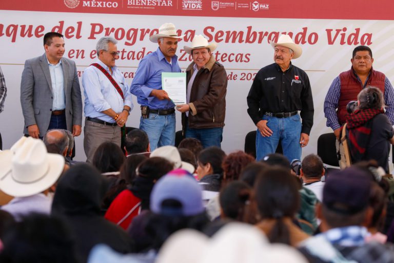 Inicia programa Sembrando Vida en Zacatecas