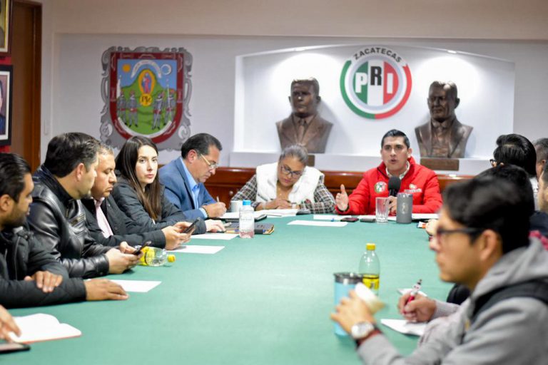 Se prepara PRI Zacatecas para convocatorias de registro de candidatos