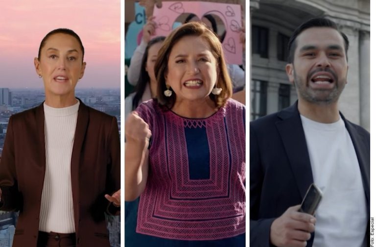 Arrancan candidatas con promesas de seguridad en spots