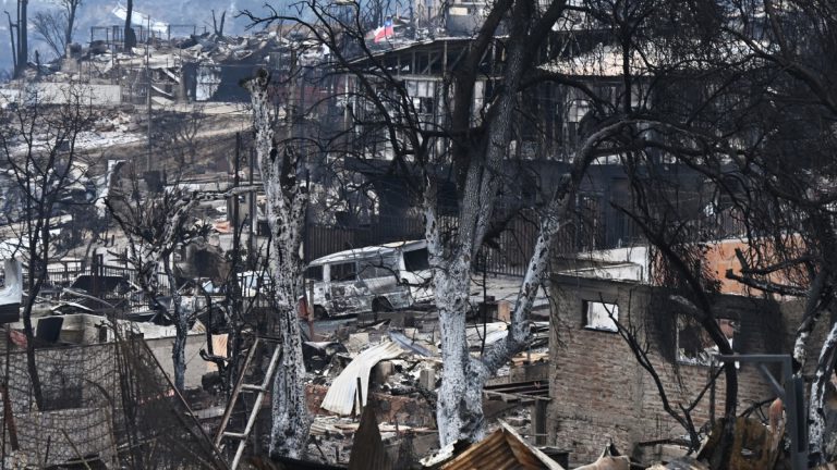 Aumentan a 122 muertos por incendios forestales en Chile