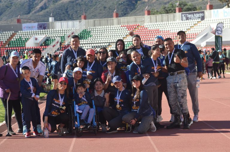 Carrera incluyente por La Paz llega a Fresnillo