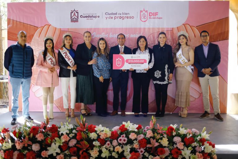 Entregan donativos a asociaciones civiles de Guadalupe
