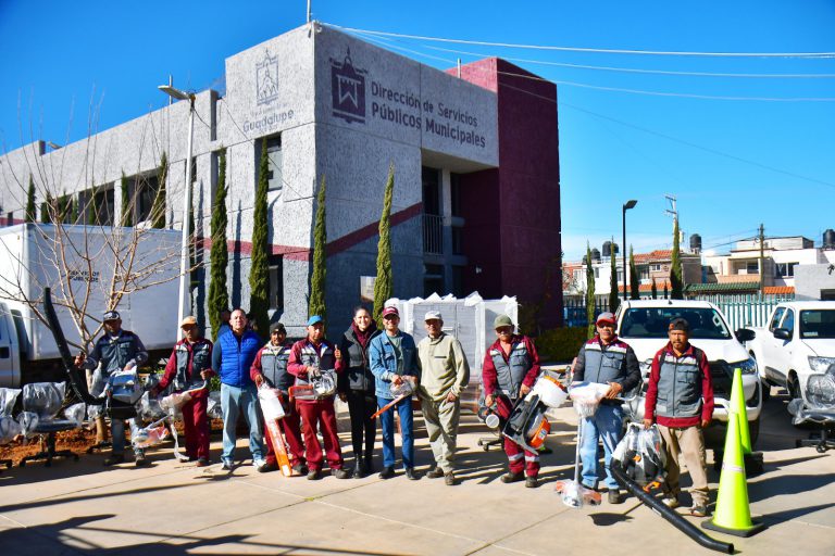 Equipan a la Secretaría de Servicios Públicos