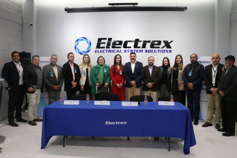 Firma CDHEZ convenio con empresa Electrex