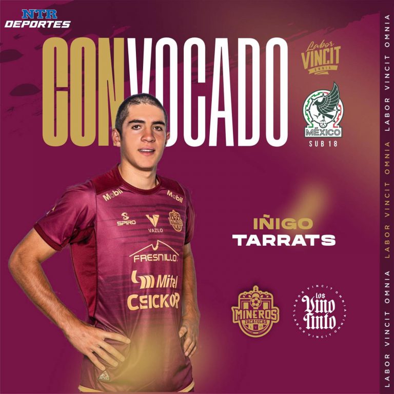 Iñigo Tarrats a Selección Nacional Sub-18