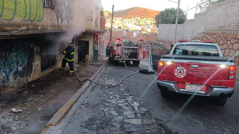 Se incendia vivienda en la colonia Pánfilo Natera