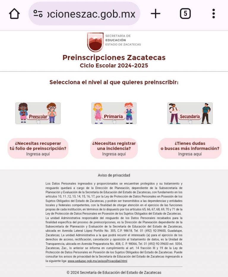 Se saturan escuelas en primer día de preinscripciones
