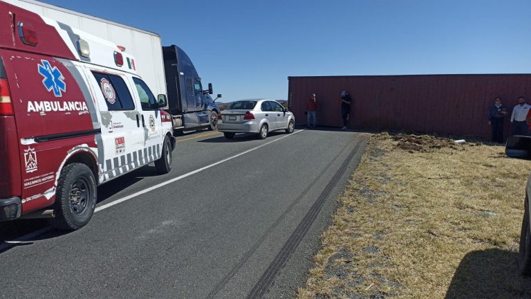 Registran accidentes vehiculares en Guadalupe