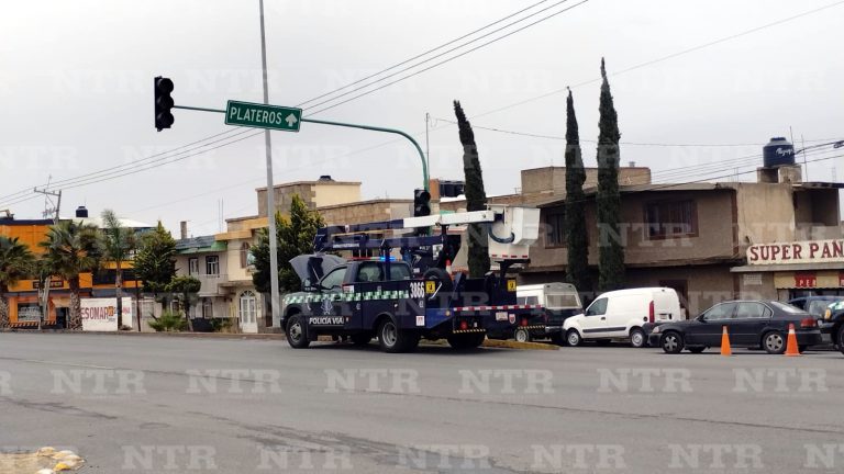 Dan mantenimiento a semáforos del Mineral