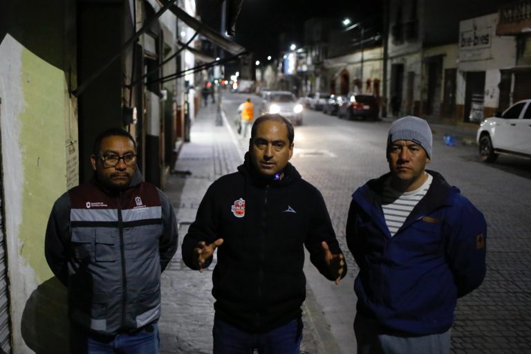 Supervisa José Saldívar barrido manual en zona centro