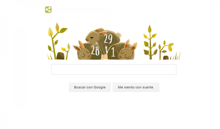 2016, año bisiesto: Google