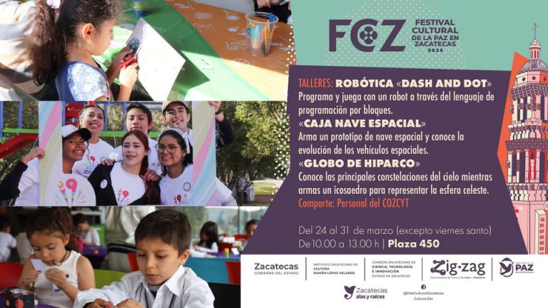 Inician talleres del Cozcyt en el FCZ 2024