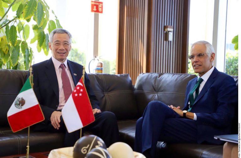 Arriba a México Primer Ministro de Singapur