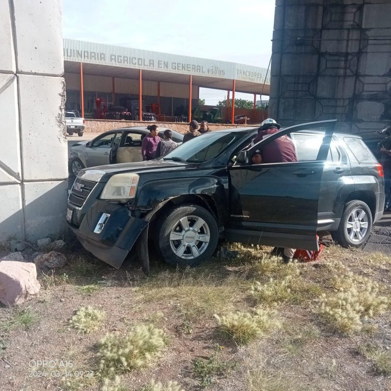 Choque en carretera federal 45 deja cuatro heridas