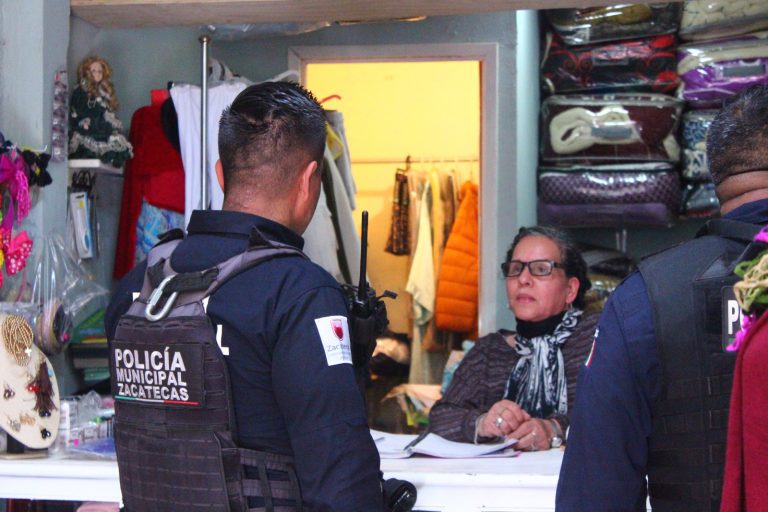 Detienen a presunto ladrón de comercios en Centro Histórico