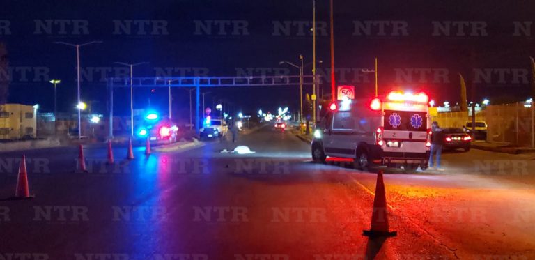 Hombre de 70 años muere atropellado en Fresnillo