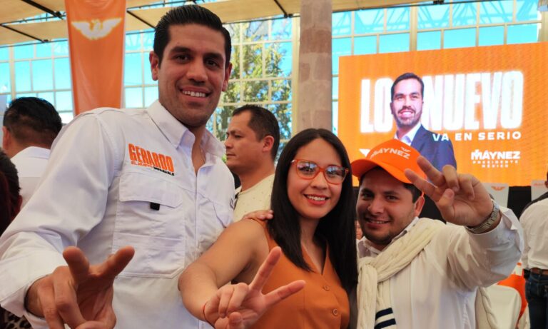 Gerardo García, presente en toma de protesta a candidatos de MC