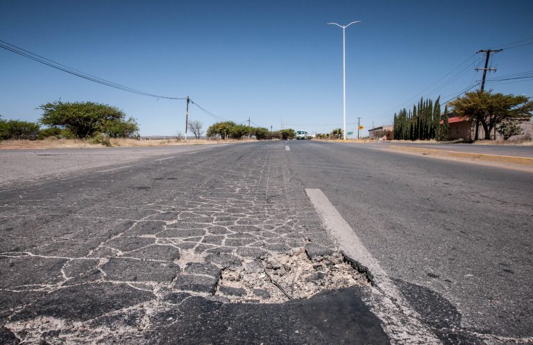 Intransitables, tramos carreteros