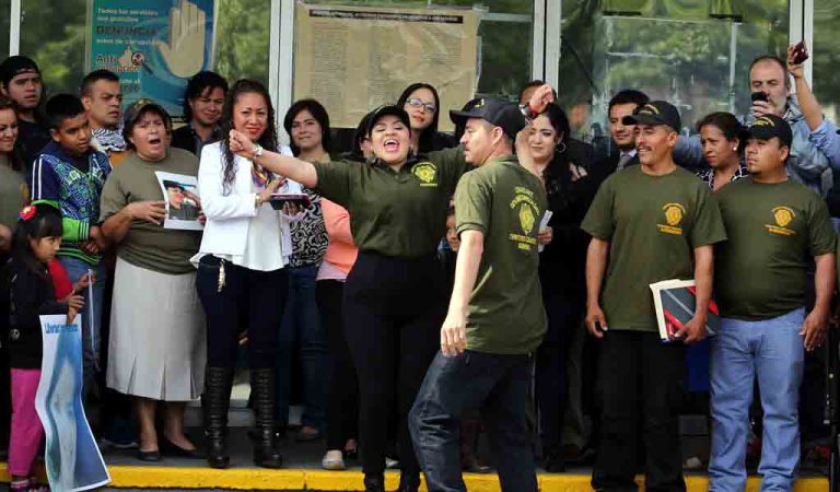 Libre Nestora Salgado luego de dos años de prisión