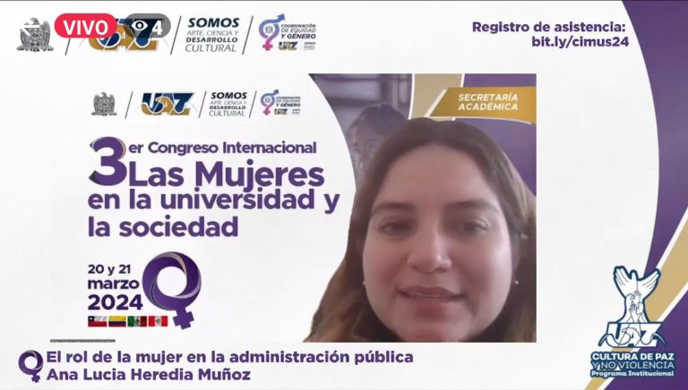 Igualdad de género, esencial en construcción de la paz