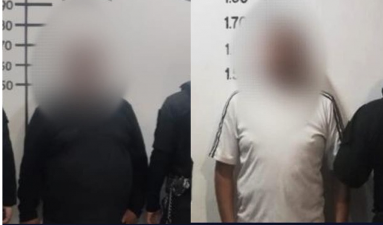 Por violencia familiar, detienen a dos en la capital