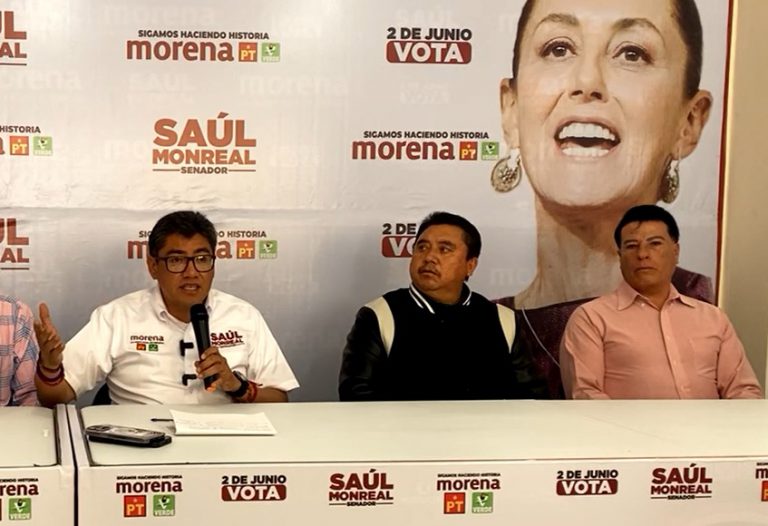 Urge Saúl Monreal proyecto para abastecimiento de agua en el estado