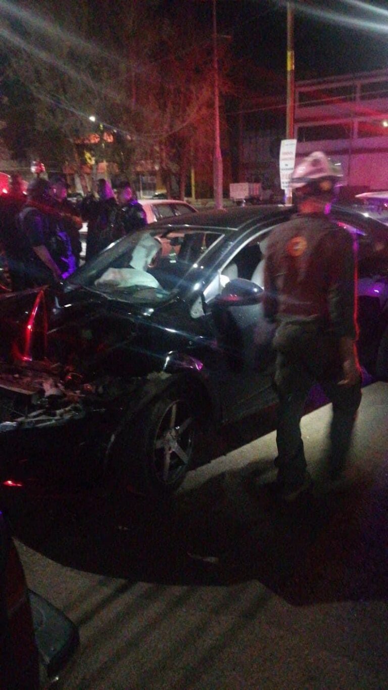 Accidentes dejan solo daños materiales