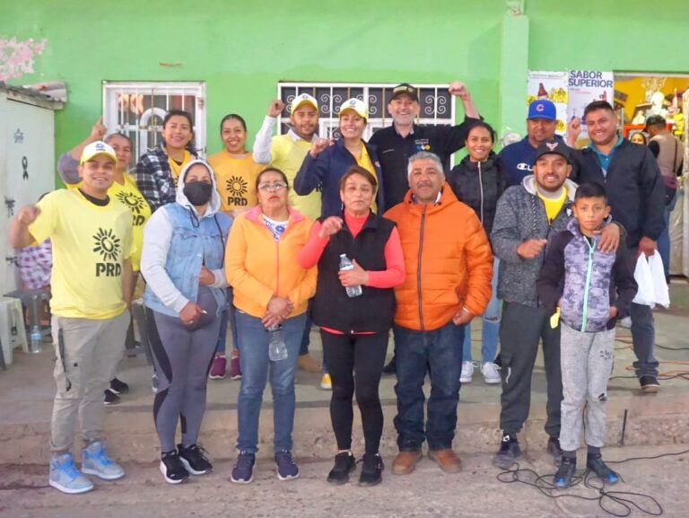 Acude candidato Raymundo Moreno a comunidad de Hacienda Nueva, Morelos