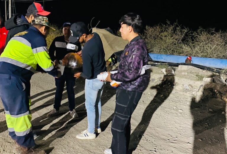 Apoyan a mineros con alimentos