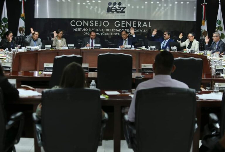 Aprueba IEEZ correcciones a listas de candidatos a diputados plurinominales