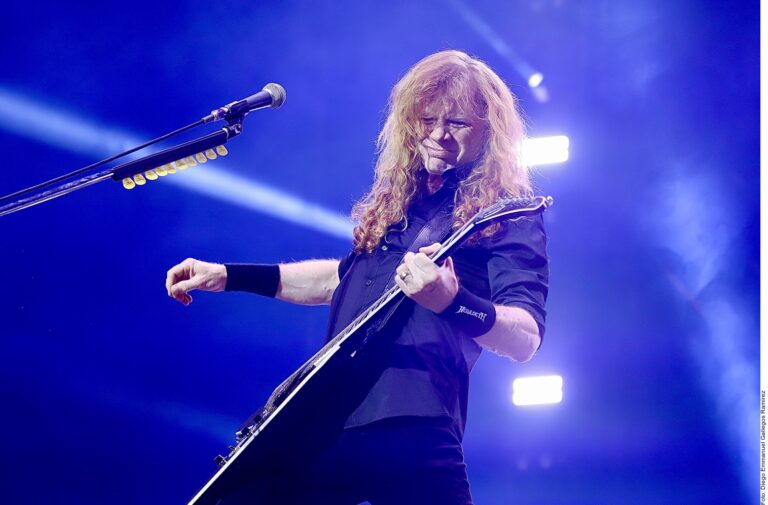 Da Megadeth un show rápido en la CDMX
