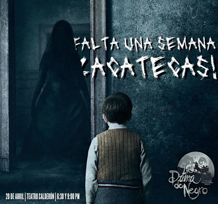 Experiencia única y terrorífica, La dama de negro