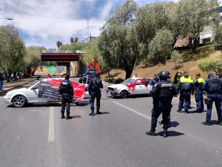 Liberan a detenidos de CTM por bloqueo vial