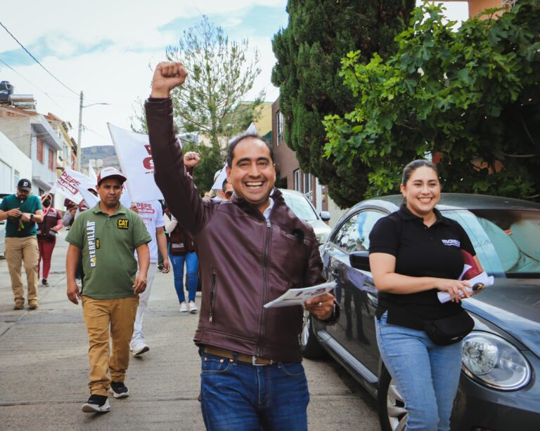 Visita Pepe Saldívar colonias Bufa 1 y Arboledas
