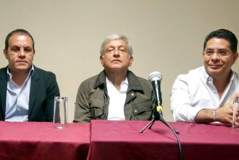 Pide AMLO comprobar antecedentes de Napo
